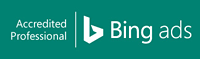 Bing Ads Accredited Professional badge